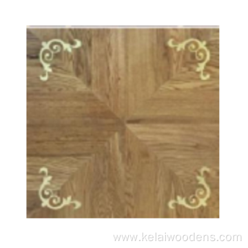 Black Walnut Copper Parquet Engineered Wooden Flooring